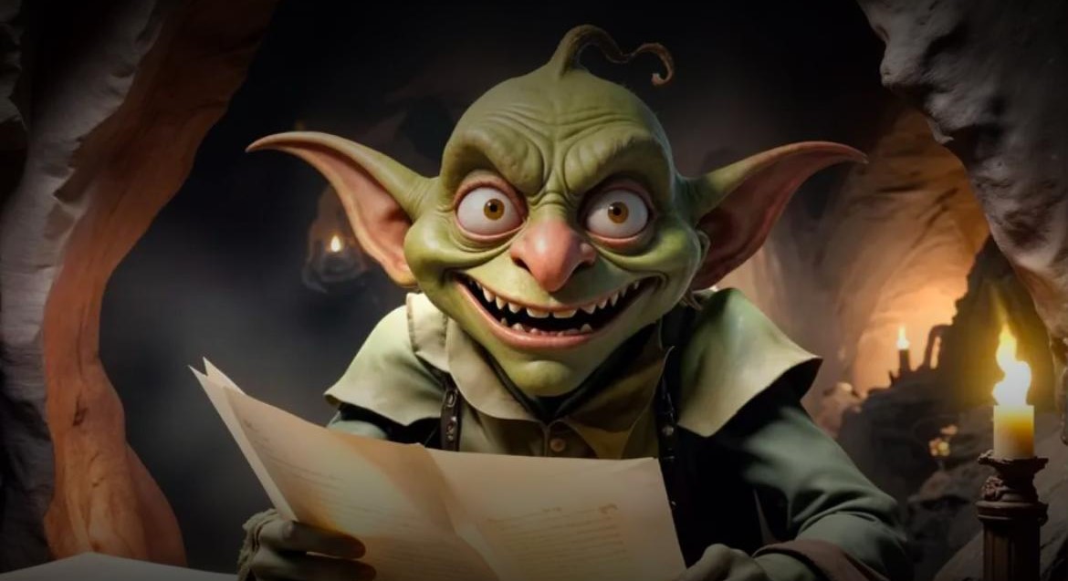 Goblin mini game. Goblin mini game