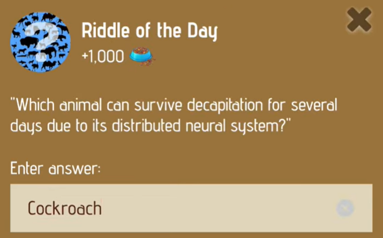 Screenshot 2025-01-04 213536 Zoo Riddle of the Day 4/5 January 2025