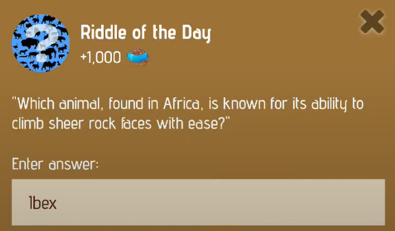 Screenshot 2025-01-05 213701 Zoo Riddle of the Day 5/6 January 2025