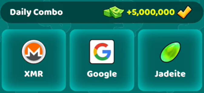 Screenshot 2025-01-28 160035 Cash Tycoon Daily Combo 28 January 2025