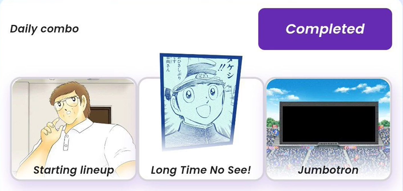 Screenshot 2025-02-05 191719 Captain Tsubasa Daily Combo 5/6 February 2025