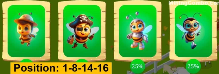 Screenshot 2025-02-19 111534 Bee Harvest Daily Combo 19 February 2025