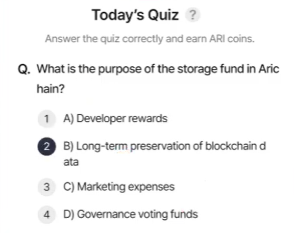 Screenshot 2025-02-20 055342 ARI Wallet Daily Quiz Answer 20 February 2025 (AriChain)