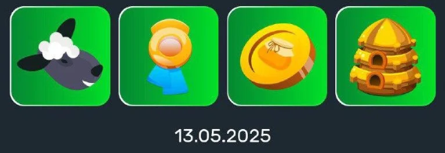 Screenshot 2025-05-13 082933 Bee Harvest Daily Combo 13 May 2025
