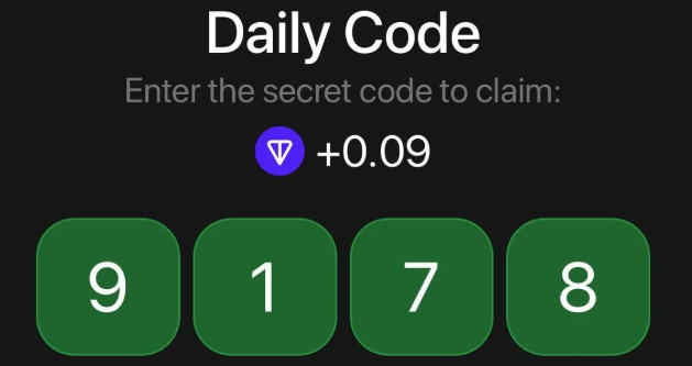 TonHash Daily Secret Code 14 May 2025