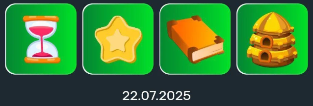 Screenshot 2025-07-22 081236 Bee Harvest Daily Combo 22 July 2025