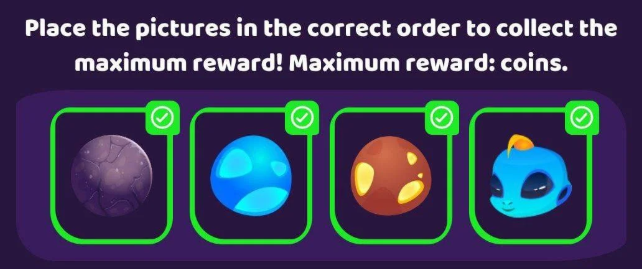 Space Adventure Daily Combo 30 July 2025