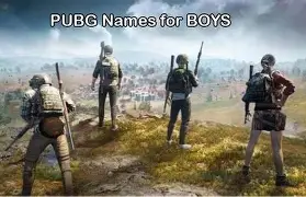 Discover top PUBG names for boys in 2025. Stylish, unique, and SEO-optimized PUBG usernames. Find the perfect name for your battleground persona.