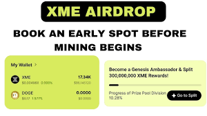 Discover how to join the XME airdrop, earn rewards daily, and mine XME tokens. Step-by-step guide with tokenomics, deadlines & social tips.