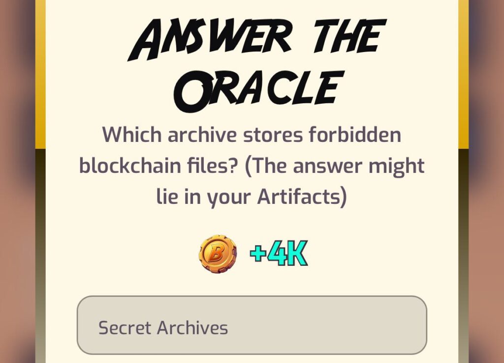 Beetz Daily Answer the Oracle 2 July 2025