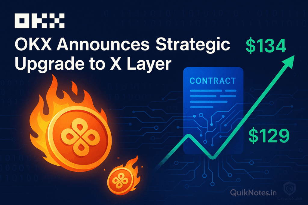 OKX Fixes OKB Supply at 21M, Burns 65.26M Tokens; X Layer Upgraded, OKTChain to Sunset