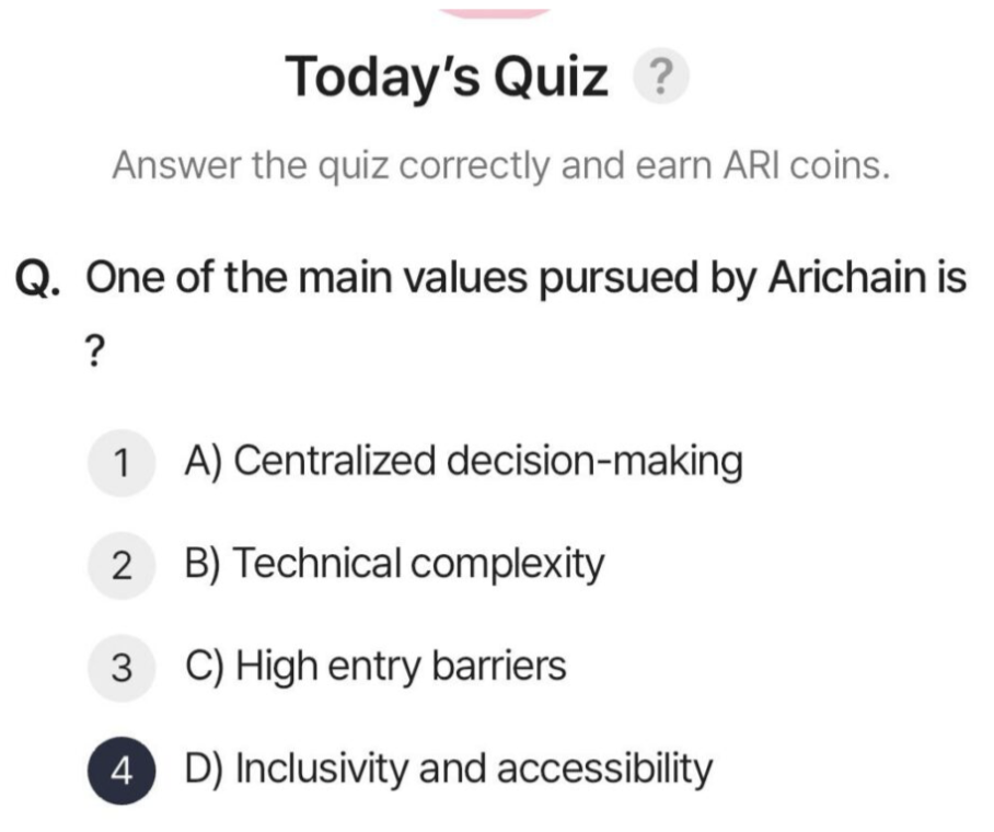 Screenshot 2025-08-05 at 5.23.50 AM ARI Wallet Daily Quiz Answer 5 August 2025 (AriChain)