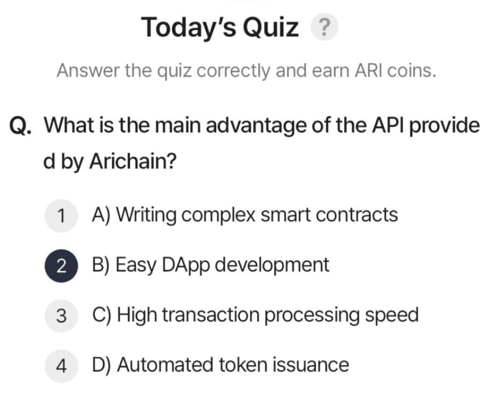 Screenshot 2025-08-06 at 5.22.56 AM ARI Wallet Daily Quiz Answer 6 August 2025 (AriChain)