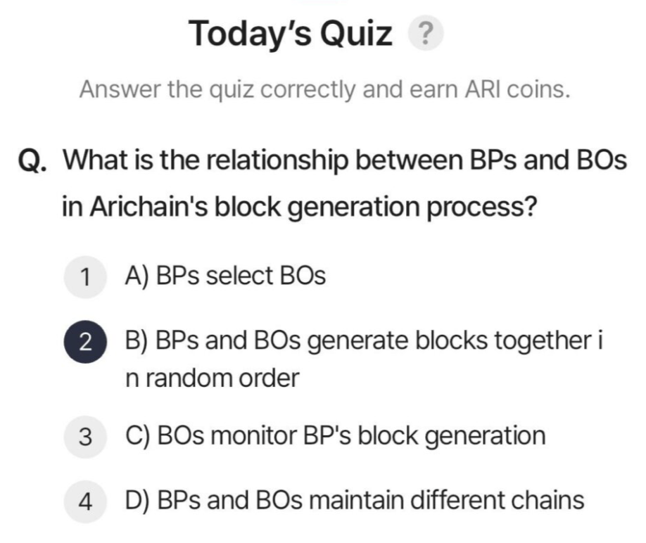 Screenshot 2025-08-11 at 5.29.29 AM ARI Wallet Daily Quiz Answer 11 August 2025 (AriChain)