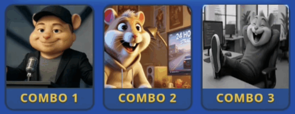 Hamster Kombat Daily Combo 11/12 August 2025