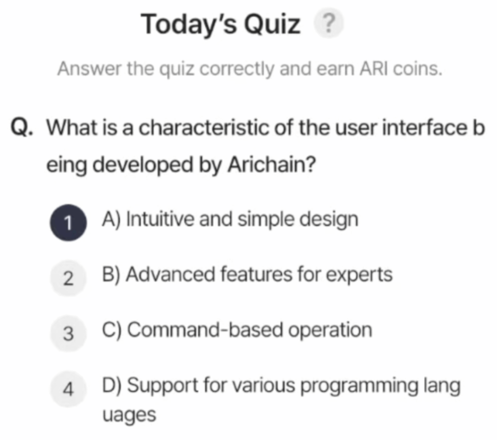 ARI Wallet Daily Quiz Answer 13 August 2025 (AriChain)