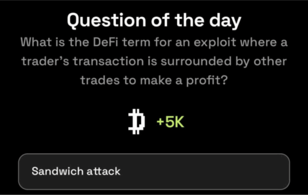 Dropee Question of the Day 16 August 2025