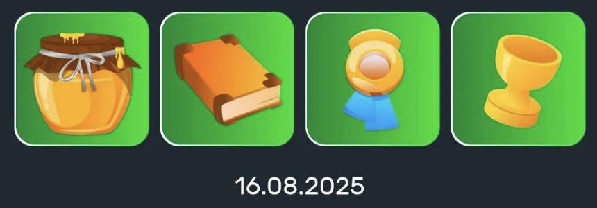 Screenshot 2025-08-16 at 9.48.15 AM Bee Harvest Daily Combo 16 August 2025