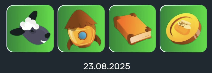 Screenshot 2025-08-23 at 9.49.27 AM Bee Harvest Daily Combo 23 August 2025