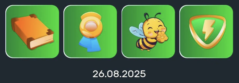 Bee Harvest Daily Combo 26 August 2025