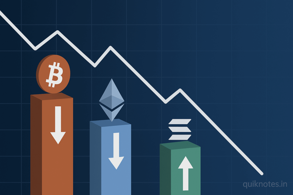Last Week Bitcoin and Ether see heaviest exits while Solana attracts flows ahead of expected US ETF launches