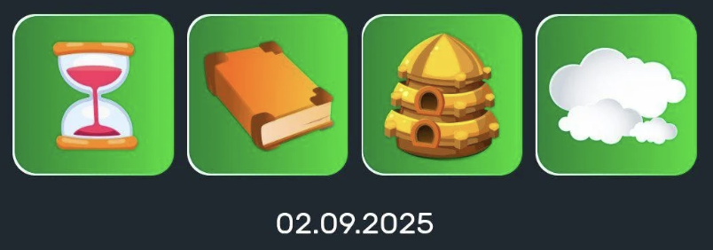 Screenshot 2025-09-02 at 10.19.31 AM Bee Harvest Daily Combo 2 September 2025