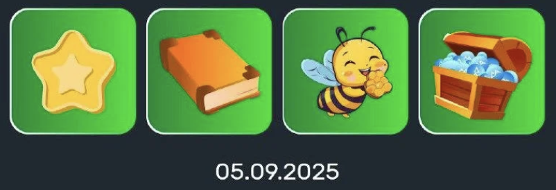 Screenshot 2025-09-05 at 10.12.47 AM Bee Harvest Daily Combo 5 September 2025