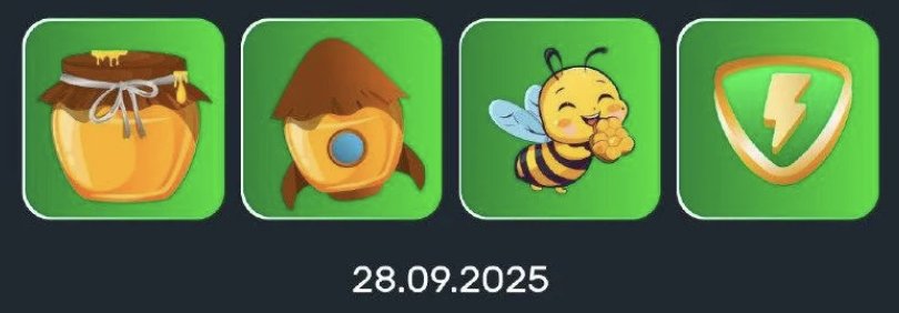 Bee Harvest Daily Combo 28 September 2025