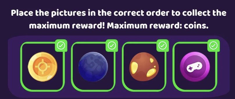Space Adventure Daily Combo 8 October 2025