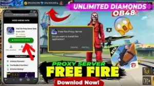 Free Fire Proxy Server Download 2025 OB51