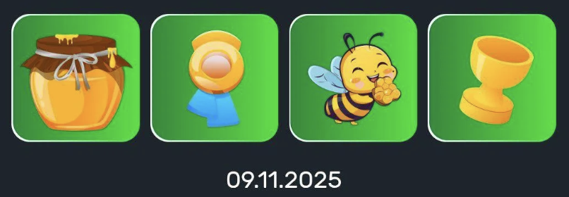 Screenshot 2025-11-09 at 10.55.25 AM Bee Harvest Daily Combo 9 November 2025