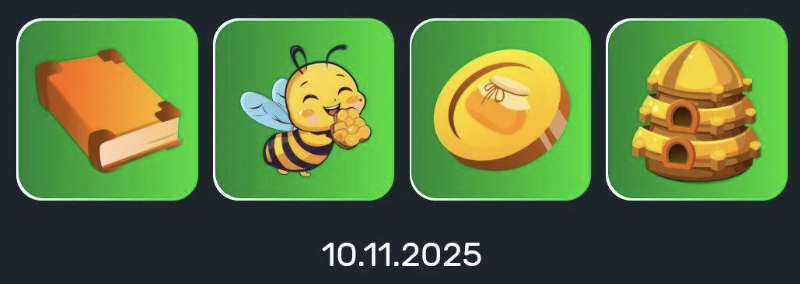 Bee Harvest Daily Combo 10 November 2025