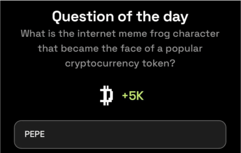 Dropee Question of the Day 11 November 2025
