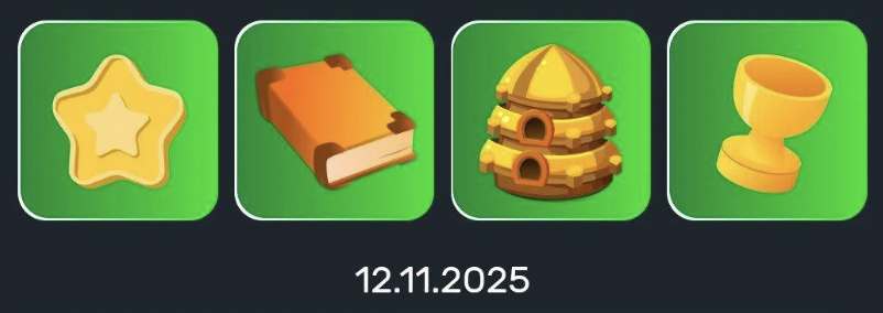 Bee Harvest Daily Combo 12 November 2025