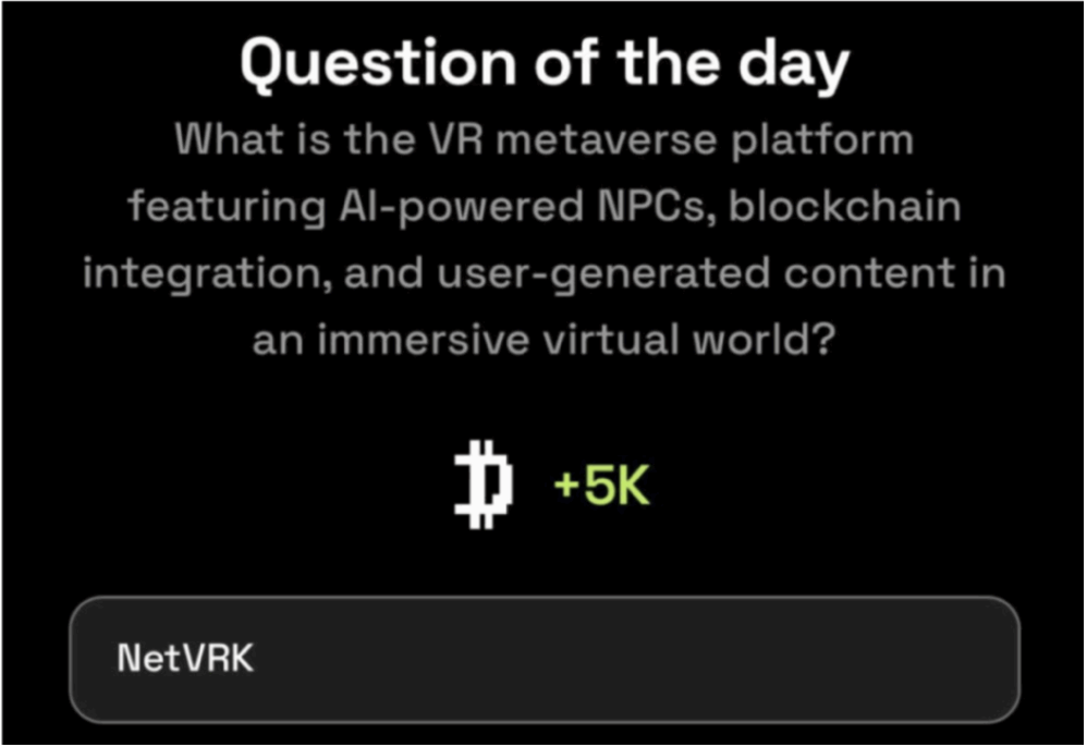 Dropee Question of the Day 13 November 2025