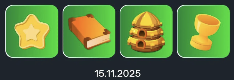 Bee Harvest Daily Combo 15 November 2025