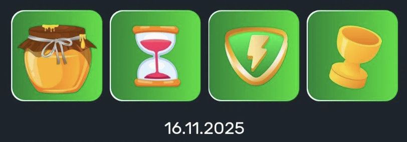 Screenshot 2025-11-16 at 10.00.28 AM Bee Harvest Daily Combo 16 November 2025