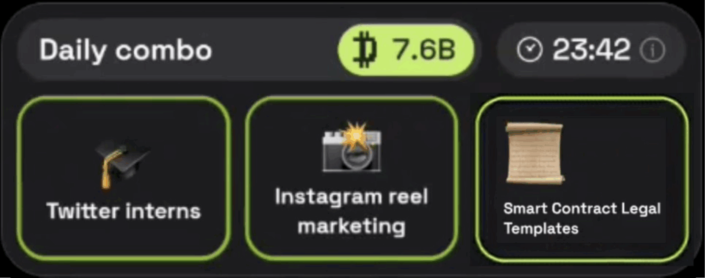 Dropee Daily Combo 18/19 November 2025