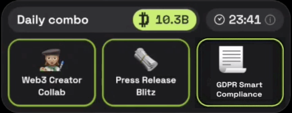 Dropee Daily Combo 23/24 November 2025