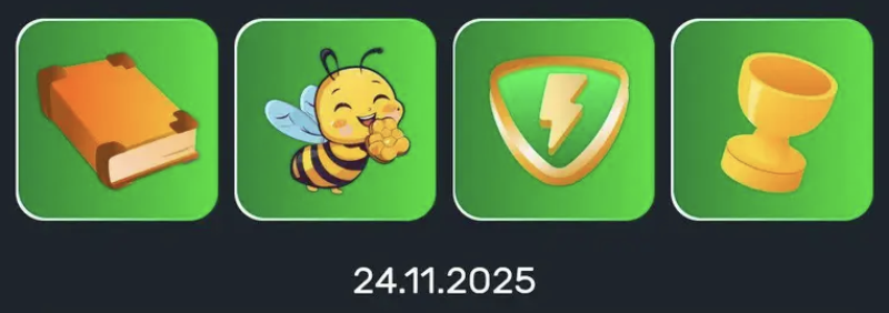 Bee Harvest Daily Combo 24 November 2025