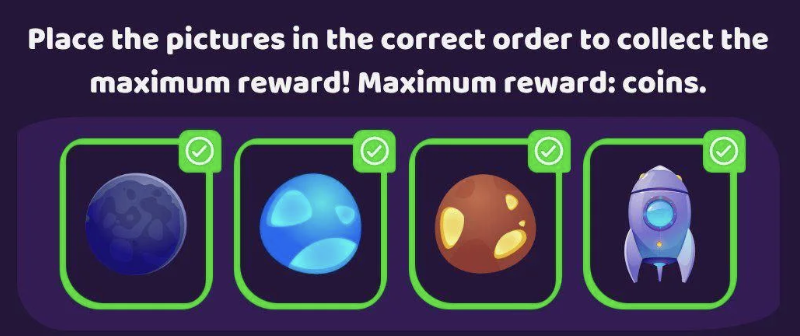 Space Adventure Daily Combo 29 November 2025