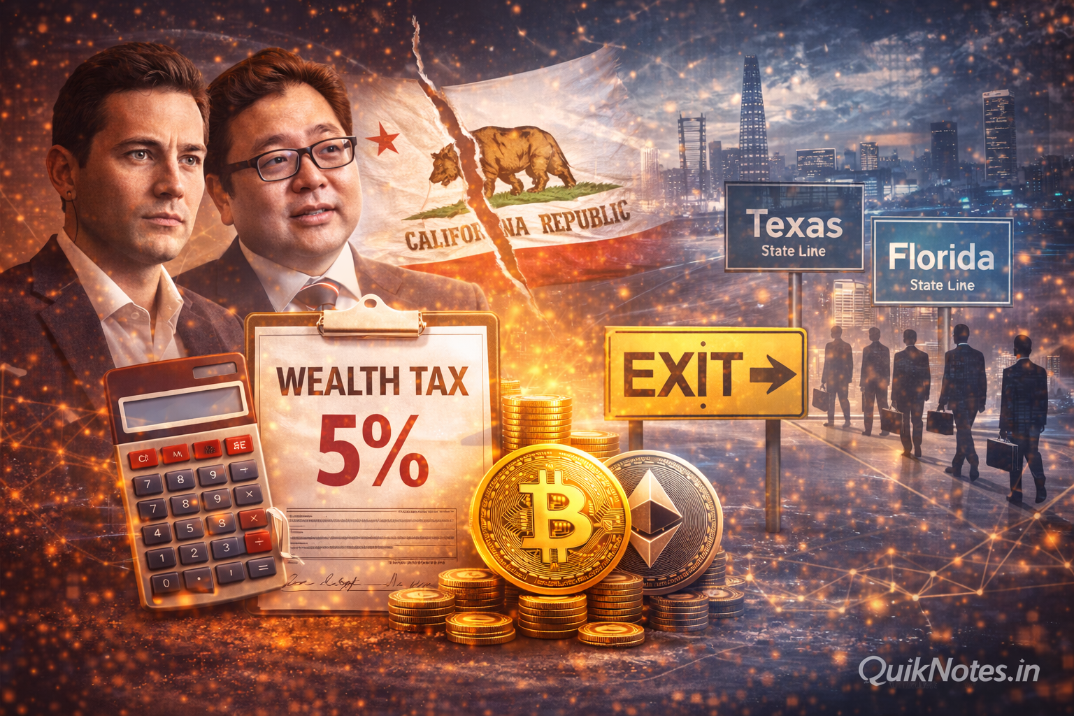 The Wealth Tax Trap California and the Cost of Capital Flight