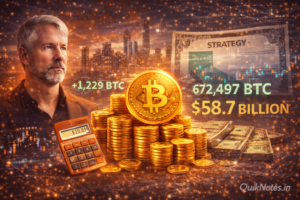 Michael Saylor’s Strategy Resumes Bitcoin Buying, Bringing Holdings to ~672,497 BTC