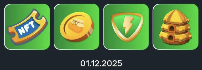 Bee Harvest Daily Combo 1 December 2025