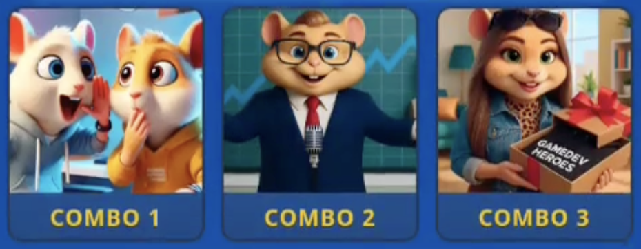 Hamster Kombat Daily Combo 1/2 December 2025