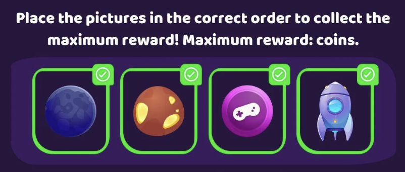 Space Adventure Daily Combo 3 December 2025