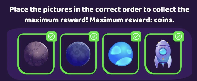 Space Adventure Daily Combo 20 December 2025