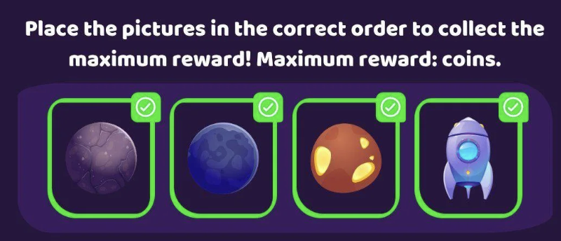 Space Adventure Daily Combo 21 December 2025