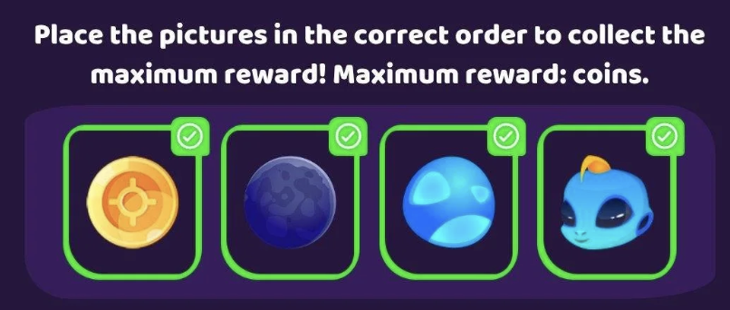 Space Adventure Daily Combo 22 December 2025