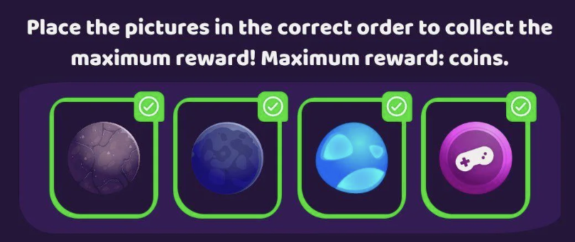 Space Adventure Daily Combo 23 December 2025